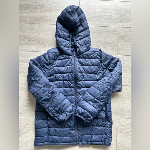GAP Kids Puffer Jacket - Navy Blue - XL - Picture 3 of 5